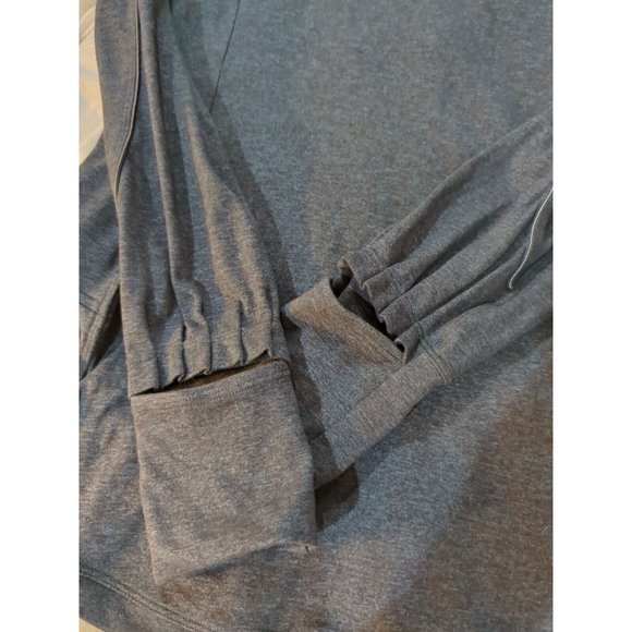 Lululemon  1/4 Zip Pullover sz 8 Charcoal Grey - Picture 5 of 8